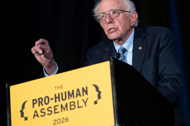 Photo for story: US Senator Bernie Sanders says decisions over AI's development have been made by 'a handful of the richest people in the world'