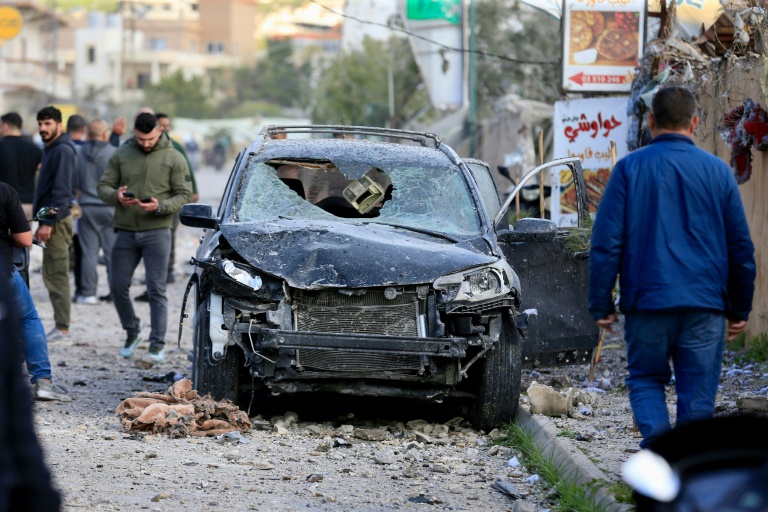 Photo for story: Parts of Lebanon have suffered heavy bombardment