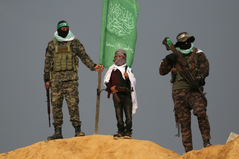 Photo for story: Hamas's disarmament has been one of the key sticking points in the advancement of a ceasefire deal that has been in place in Gaza since October