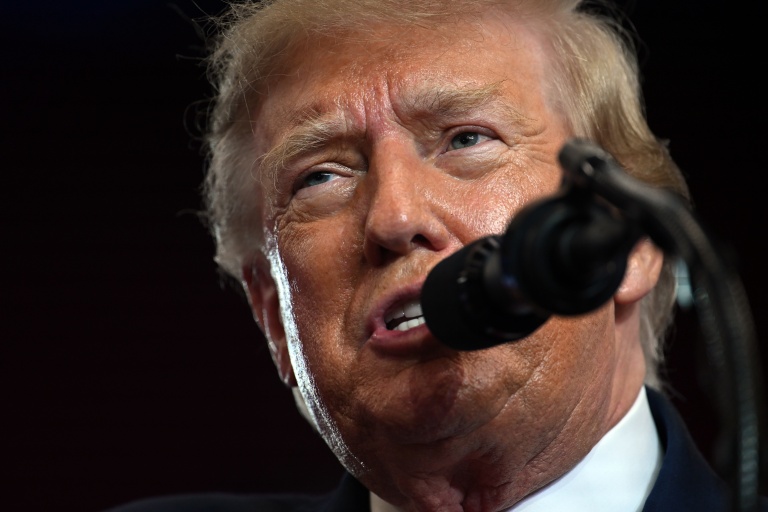 Photo for story: US President Donald Trump accused Democrats of committing perjury by making false statements under oath in federal court